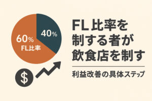 FL比率を制する者が飲食店を制す！利益改善の具体ステップ